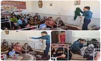 برگزاری دوره آموزش گلیم بافی درروستای روشن آباد شهر دهدشت توسط مرکز آموزش فنی و حرفه ای برادران 